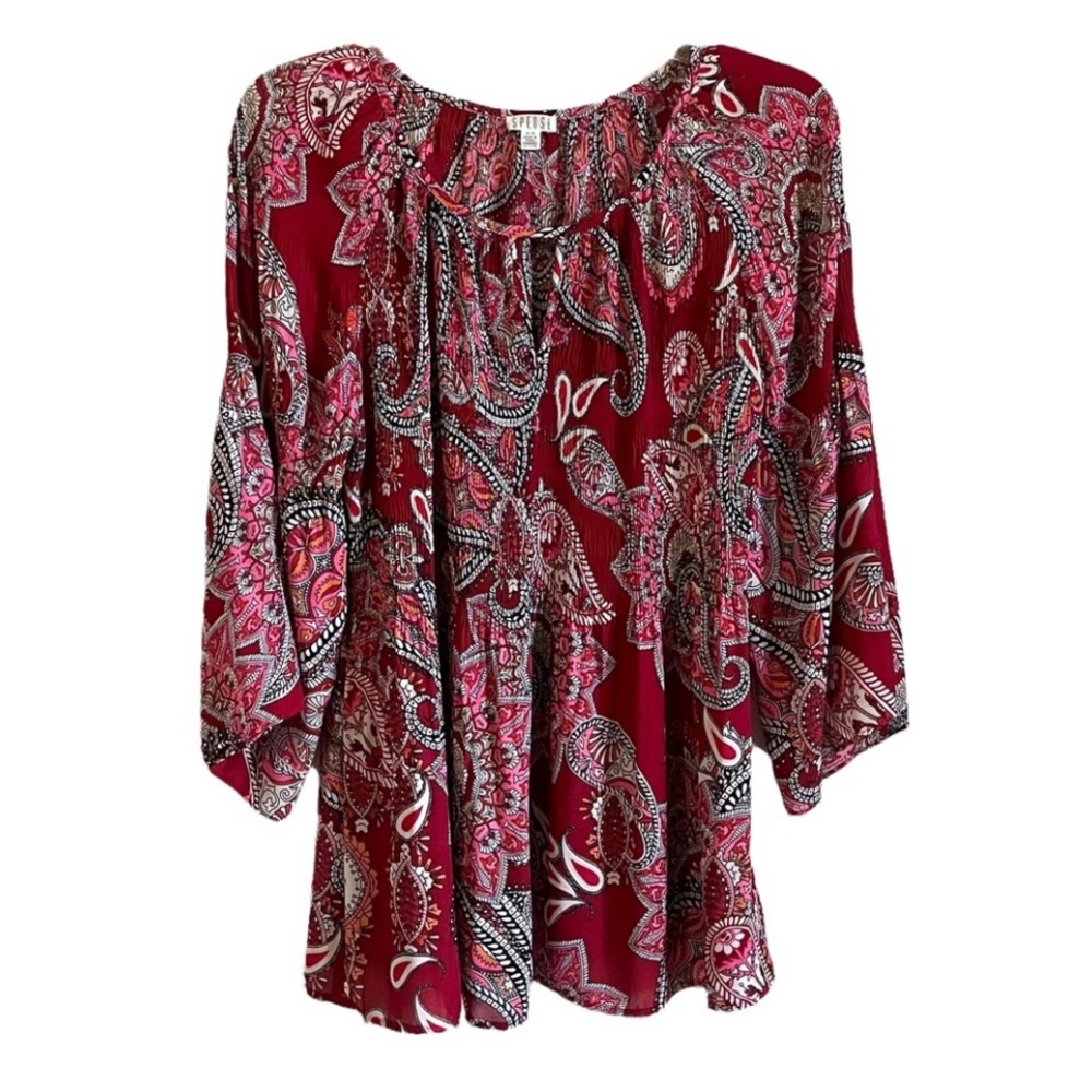 Spense boho top in medium. NWOT